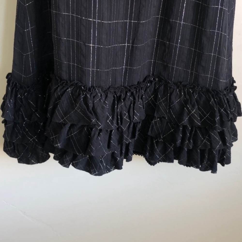 Juicy Couture Ruffle Hem Sleeveless Shift Dress - Picture 4 of 9